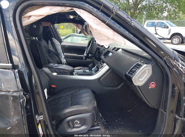 SALWR2FEXHA134169 2017 LAND ROVER RANGE ROVER SPORT Black Front interior view