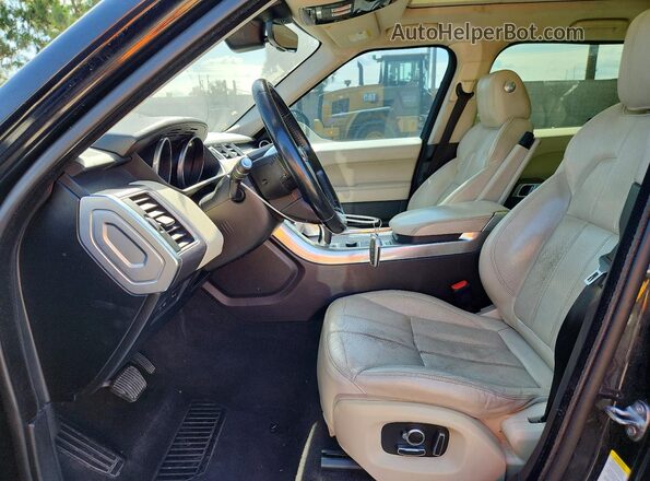SALWR2FK9HA151180 2017 LAND ROVER RANGE Белый Вид салона спереди