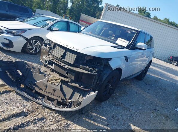 SALWR2FV0HA157685 2017 LAND ROVER RANGE ROVER SPORT White Առջևի ձախ երեք քառորդ տեսարան