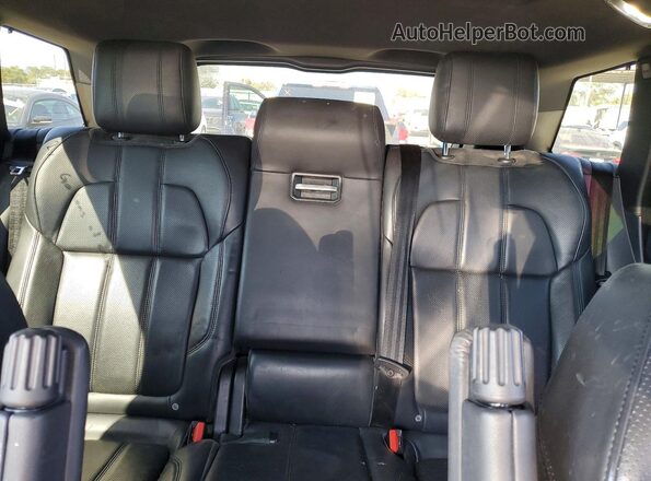 SALWR2FV4HA677226 2017 LAND ROVER RANGE Black უკანა სავარძლების ხედი