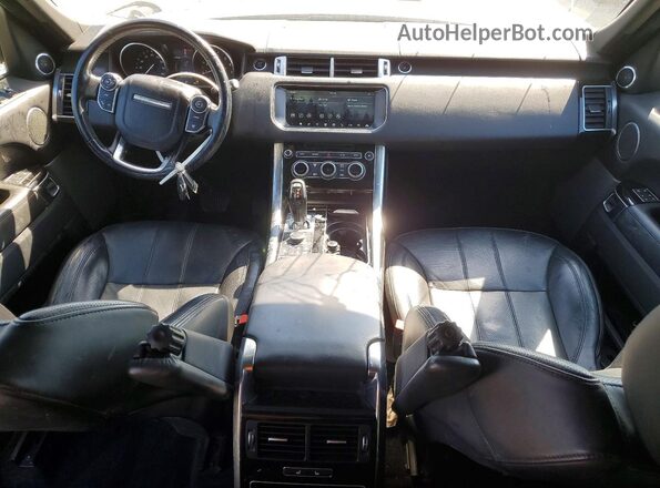 SALWR2FV4HA677226 2017 LAND ROVER RANGE Black წინა პანელის ხედი