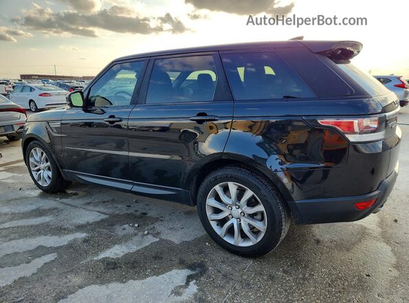 SALWR2FV6HA145721 2017 LAND ROVER RANGE Черный Задняя левая четверть