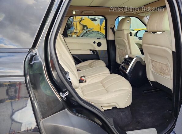 SALWR2FV6HA145721 2017 LAND ROVER RANGE Черный Вид задней части салона