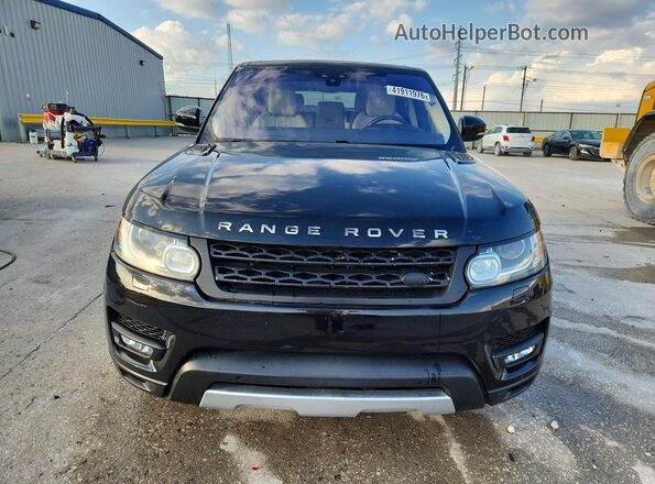 SALWR2FV6HA145721 2017 LAND ROVER RANGE Черный Вид спереди