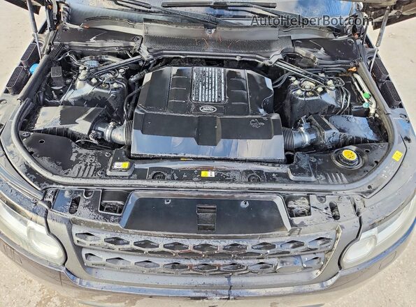 SALWR2FV6HA145721 2017 LAND ROVER RANGE Черный Вид подкапотного пространства