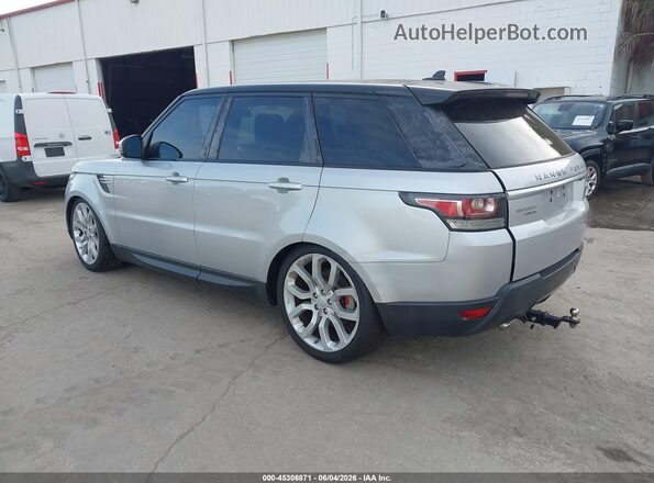 SALWR2KF1GA550527 2016 LAND ROVER RANGE ROVER SPORT Silver Задня ліва чверть