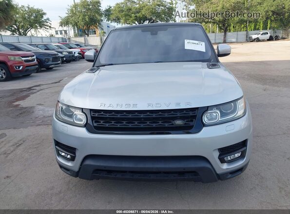 SALWR2KF1GA550527 2016 LAND ROVER RANGE ROVER SPORT Silver Вид спереду