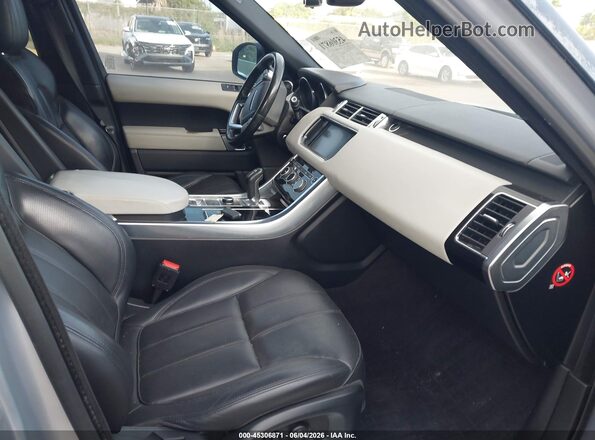 SALWR2KF1GA550527 2016 LAND ROVER RANGE ROVER SPORT Silver Вид салону спереду