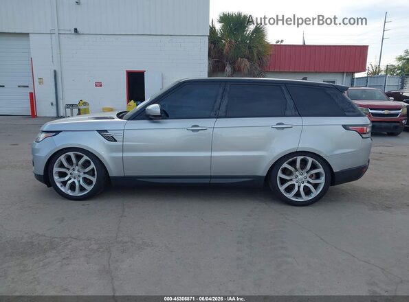 SALWR2KF1GA550527 2016 LAND ROVER RANGE ROVER SPORT Silver Панорамний вид салону 360°
