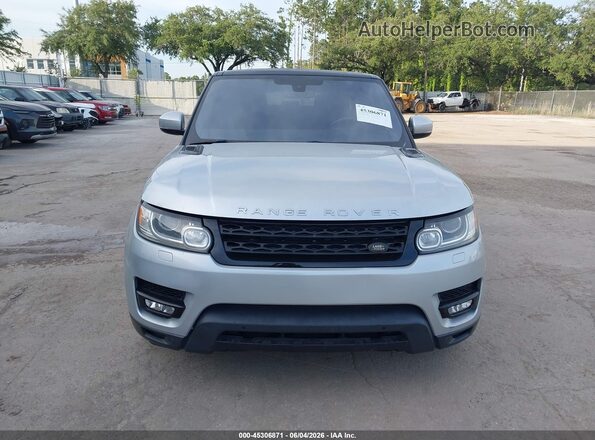 SALWR2KF1GA550527 2016 LAND ROVER RANGE ROVER SPORT Silver Вид щитка приладів