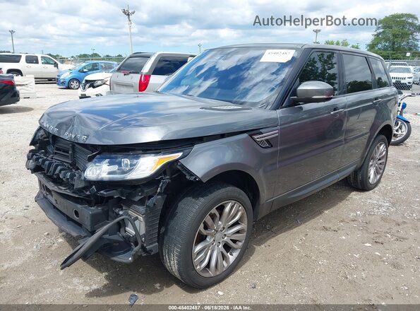 SALWR2KF2GA545045 2016 LAND ROVER RANGE ROVER SPORT Gray Przód lewy