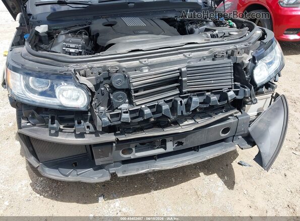 SALWR2KF2GA545045 2016 LAND ROVER RANGE ROVER SPORT Gray Widok z przodu