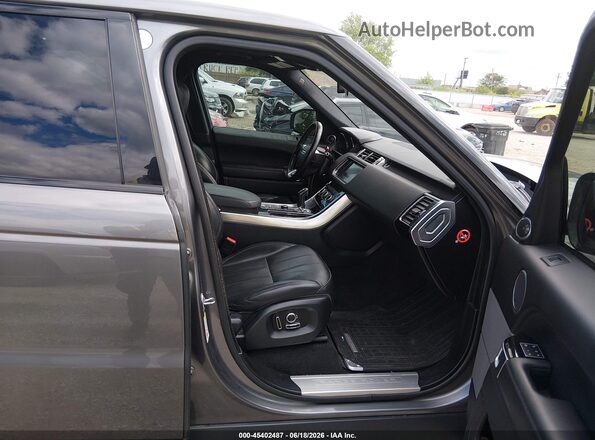 SALWR2KF2GA545045 2016 LAND ROVER RANGE ROVER SPORT Gray Widok wnętrza z przodu
