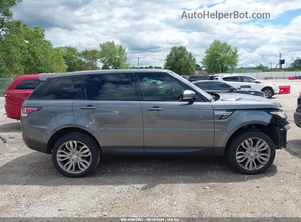 SALWR2KF2GA545045 2016 LAND ROVER RANGE ROVER SPORT Gray Widok wnętrza z tyłu