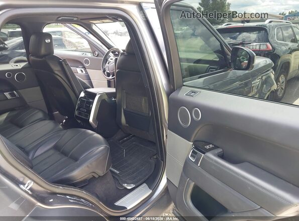 SALWR2KF2GA545045 2016 LAND ROVER RANGE ROVER SPORT Gray Widok naklejki z numerem VIN