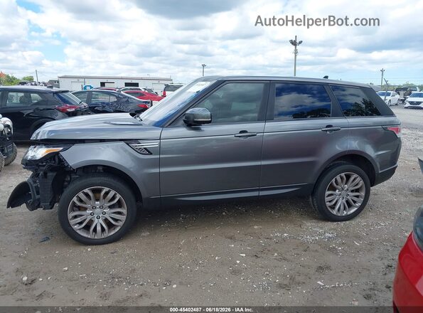 SALWR2KF2GA545045 2016 LAND ROVER RANGE ROVER SPORT Gray Widok wnętrza 360 stopni