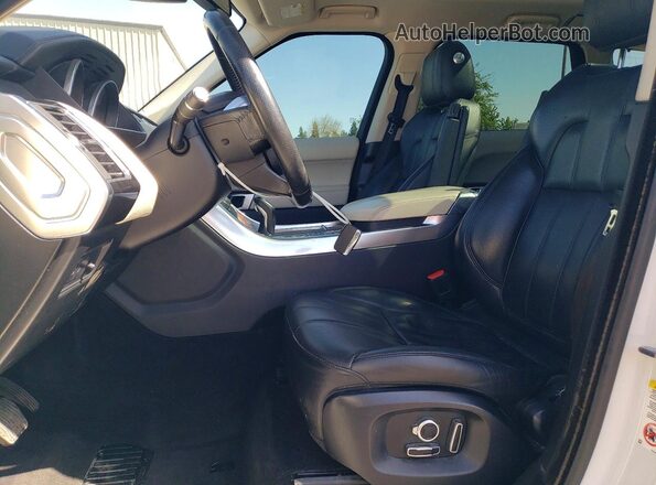 SALWR2KF4GA633515 2016 LAND ROVER RANGE White Widok wnętrza z przodu