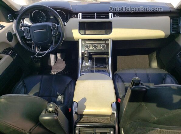 SALWR2KF4GA633515 2016 LAND ROVER RANGE White Widok deski rozdzielczej