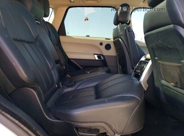 SALWR2KF4GA633515 2016 LAND ROVER RANGE White Widok tylnych siedzeń