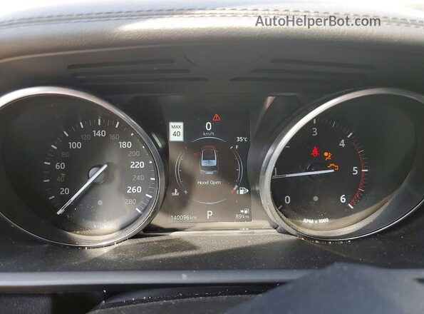 SALWR2KF6GA112621 2016 LAND ROVER RANGE White Սարքավորումների վահանակի տեսք