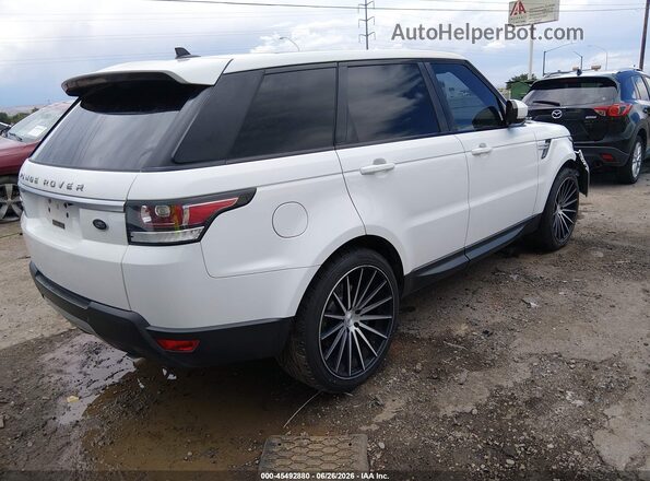 SALWR2KF7GA654102 2016 LAND ROVER RANGE ROVER SPORT White უკანა მარჯვენა