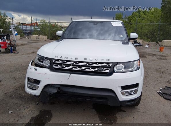 SALWR2KF7GA654102 2016 LAND ROVER RANGE ROVER SPORT White ხელსაწყოთა პანელის ხედი