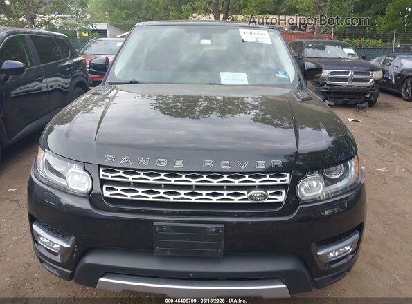 SALWR2KFXGA644177 2016 LAND ROVER RANGE ROVER SPORT Black Front view