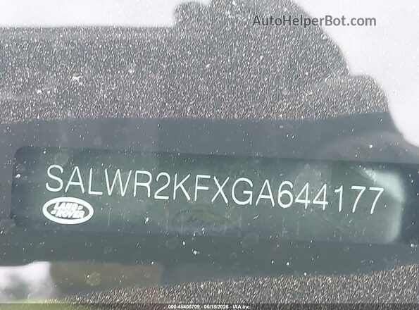 SALWR2KFXGA644177 2016 LAND ROVER RANGE ROVER SPORT Black Engine compartment view