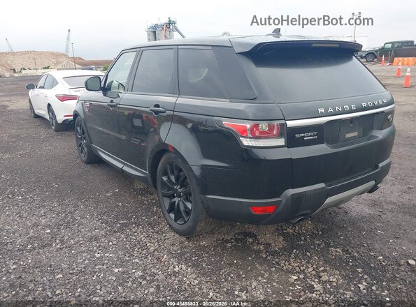 SALWR2PF0GA120061 2016 LAND ROVER RANGE ROVER SPORT Black უკანა მარცხენა
