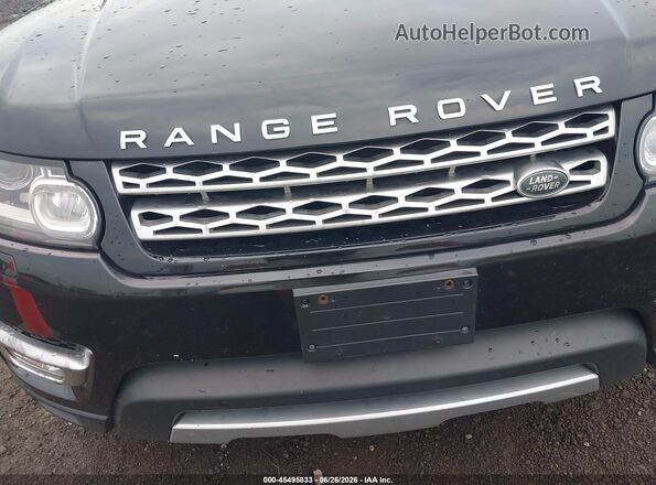 SALWR2PF0GA120061 2016 LAND ROVER RANGE ROVER SPORT Black წინა ხედი