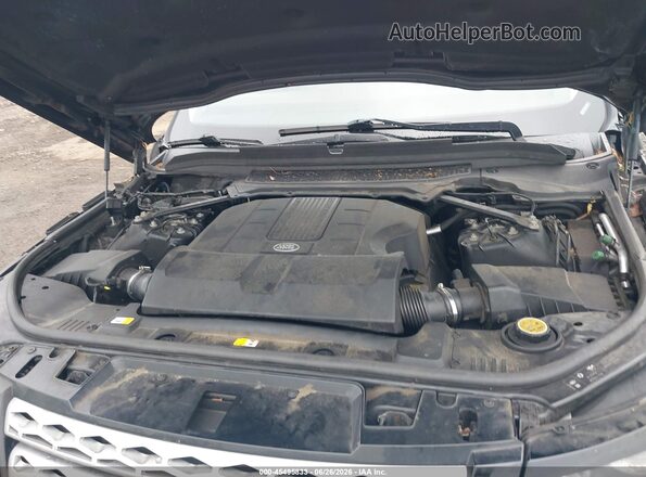 SALWR2PF0GA120061 2016 LAND ROVER RANGE ROVER SPORT Black უკანა ხედი