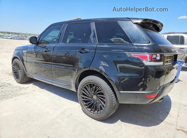 SALWR2PF1GA115533 2016 LAND ROVER RANGE Черный Задняя левая четверть