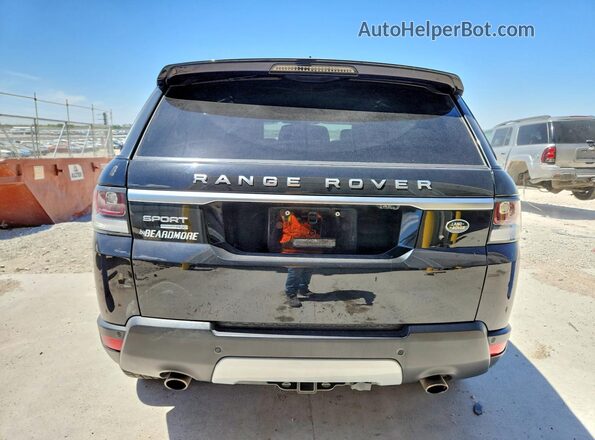 SALWR2PF1GA115533 2016 LAND ROVER RANGE Черный Вид сзади