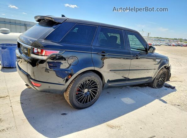 SALWR2PF1GA115533 2016 LAND ROVER RANGE Черный Задняя правая четверть
