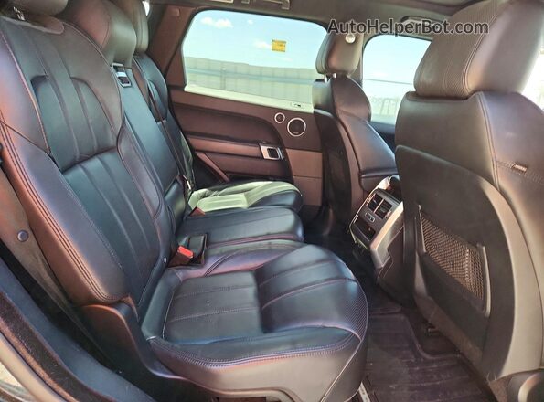SALWR2PF1GA115533 2016 LAND ROVER RANGE Черный Вид задней части салона