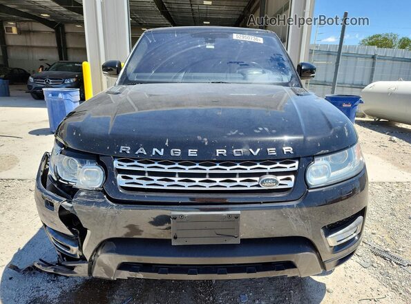 SALWR2PF1GA115533 2016 LAND ROVER RANGE Черный Вид спереди