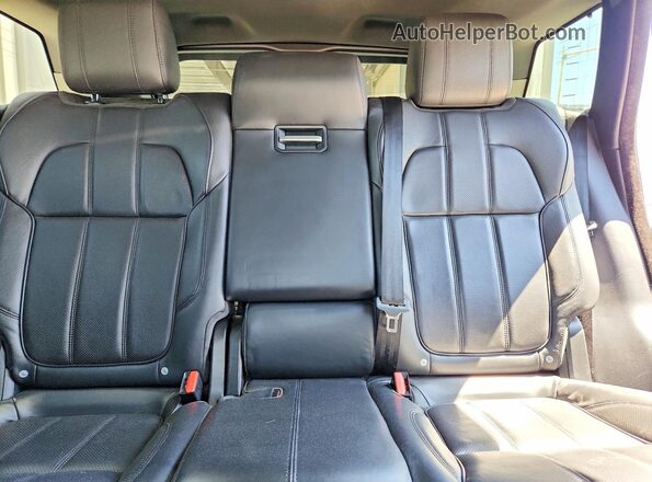 SALWR2PF1GA115533 2016 LAND ROVER RANGE Черный Вид задних сидений