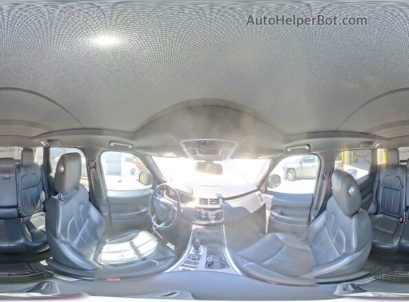 SALWR2PF1GA115533 2016 LAND ROVER RANGE Черный Панорамный вид салона 360°