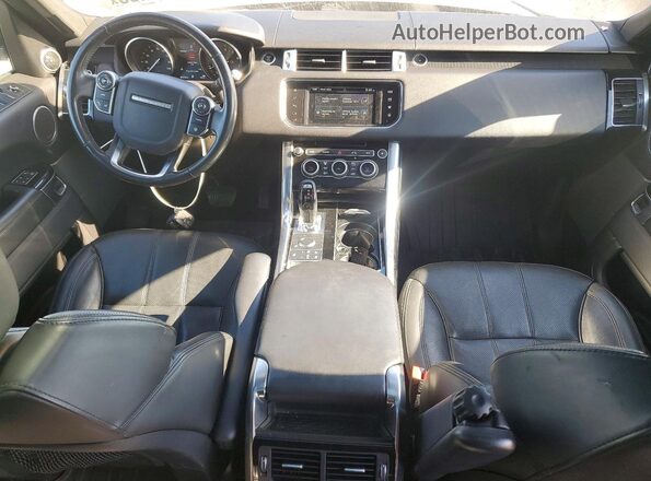 SALWR2PF1GA117315 2016 LAND ROVER RANGE Black წინა პანელის ხედი
