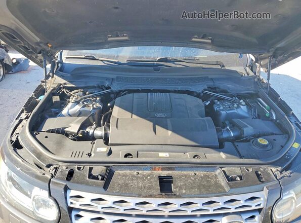 SALWR2PF1GA117315 2016 LAND ROVER RANGE Black ძრავის განყოფილების ხედი