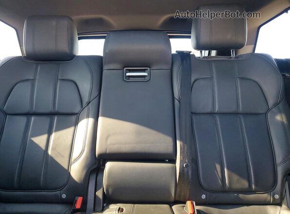 SALWR2PF1GA117315 2016 LAND ROVER RANGE Black უკანა სავარძლების ხედი