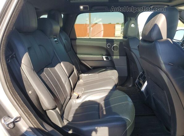 SALWR2PF1GA117315 2016 LAND ROVER RANGE Black უკანა სალონის ხედი