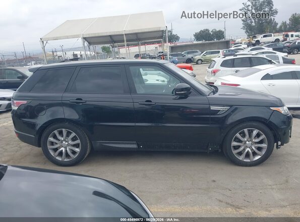 SALWR2PF1GA597680 2016 LAND ROVER RANGE ROVER SPORT Black Widok wnętrza z tyłu