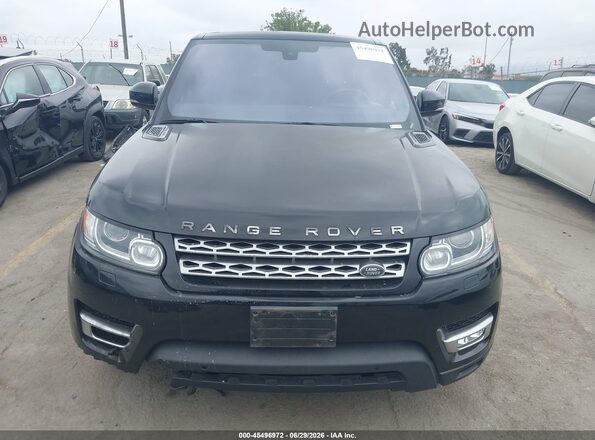 SALWR2PF1GA597680 2016 LAND ROVER RANGE ROVER SPORT Black Widok zestawu wskaźników