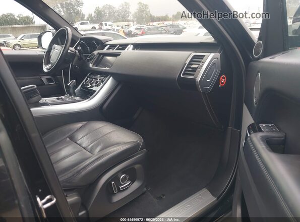 SALWR2PF1GA597680 2016 LAND ROVER RANGE ROVER SPORT Black Widok wnętrza z przodu