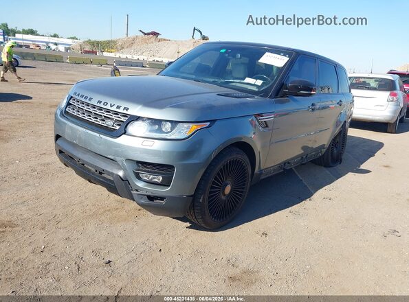 SALWR2PF2GA652377 2016 LAND ROVER RANGE ROVER SPORT Серый Передняя левая четверть