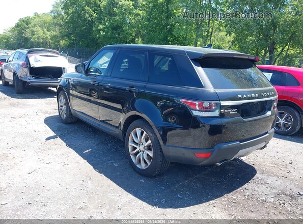 SALWR2PF3GA102444 2016 LAND ROVER RANGE ROVER SPORT Black უკანა მარცხენა