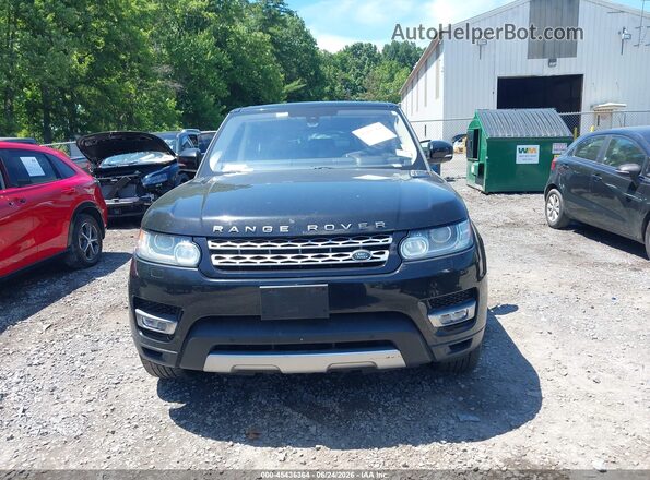 SALWR2PF3GA102444 2016 LAND ROVER RANGE ROVER SPORT Black ხელსაწყოთა პანელის ხედი