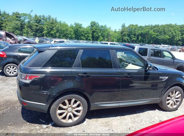SALWR2PF3GA102444 2016 LAND ROVER RANGE ROVER SPORT Black უკანა სალონის ხედი