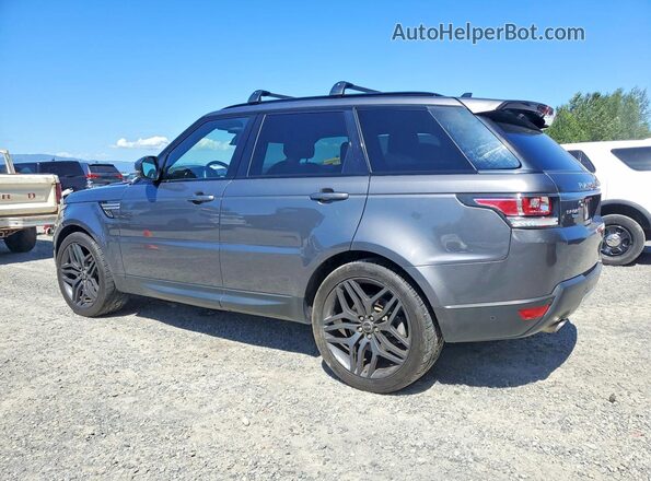SALWR2PF3GA590777 2016 LAND ROVER RANGE Gray Rear left